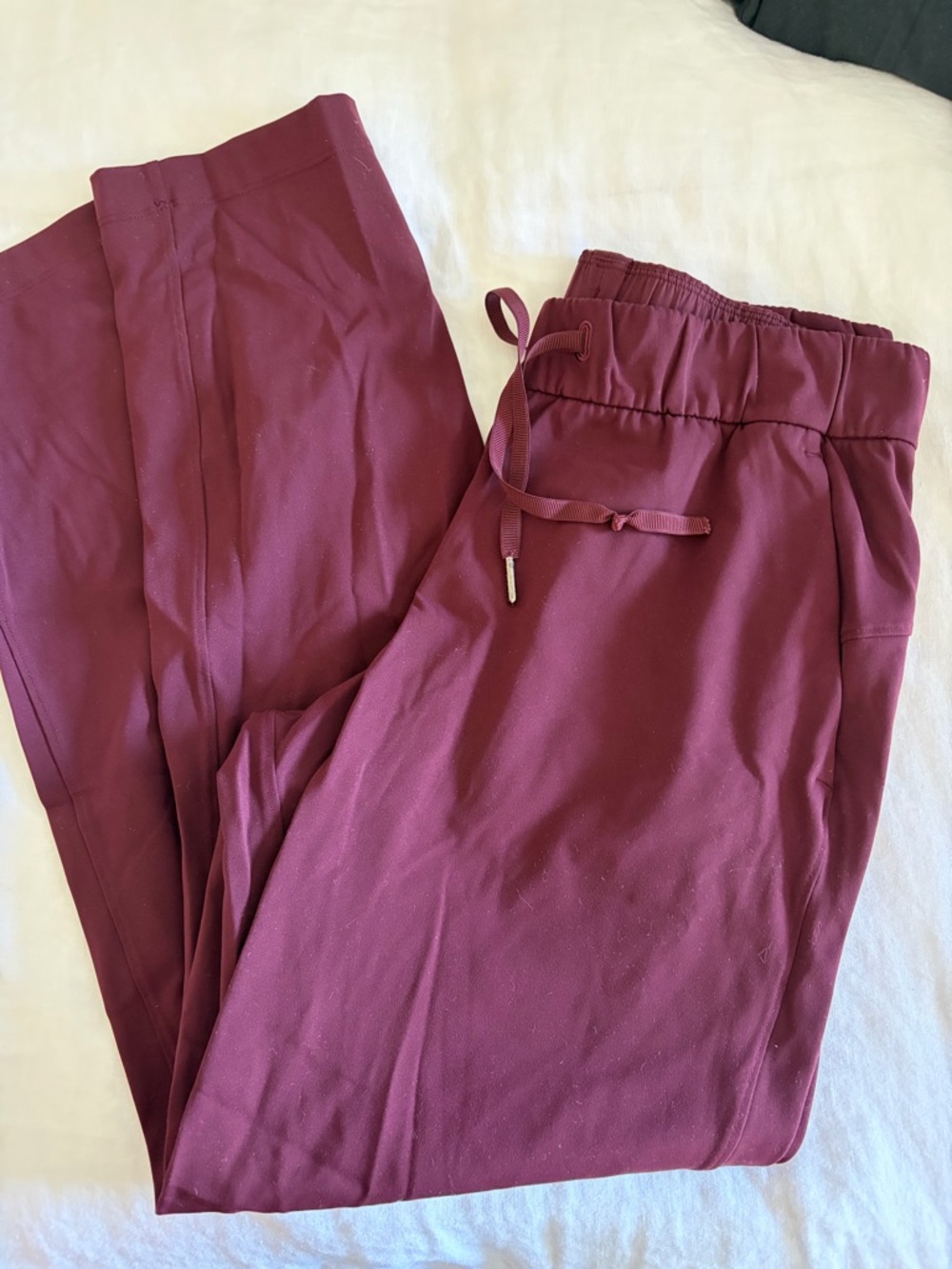 lululemon athletica Women's Burgundy Track Pants Joggers